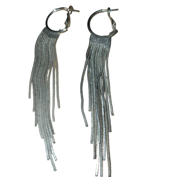 Vintage 80's Style Hoop Style Earrings Lot 5 - Picture 1 of 1